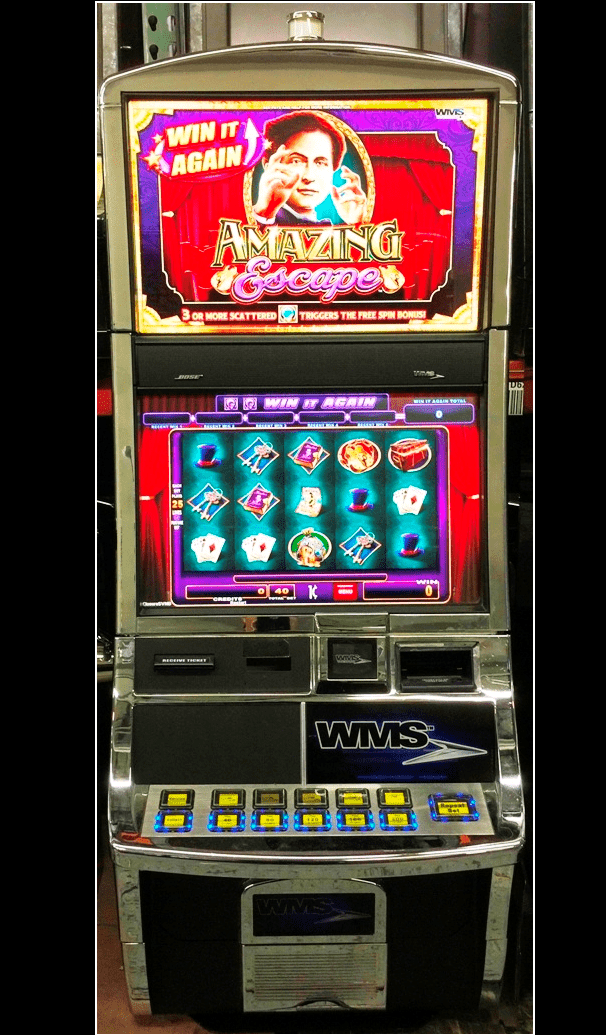 Amazing escape slot machine for sale