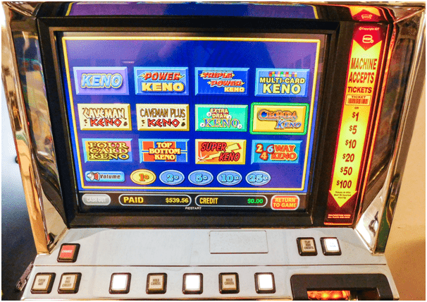 Keno and poker Spielo slot machines for sale