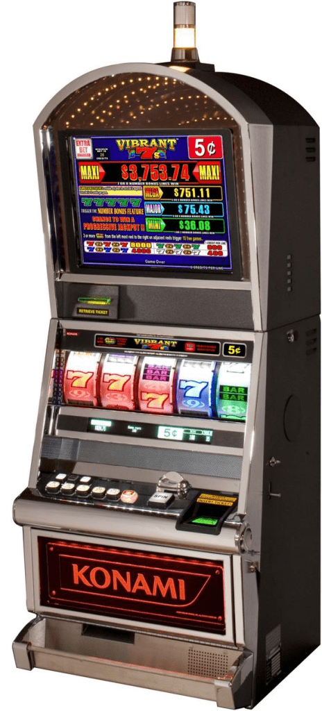 Konami slot machine for sale
