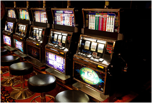 Slot machines have different payouts cash