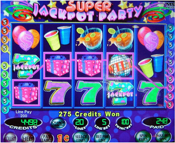 Super Jackpot party slot 