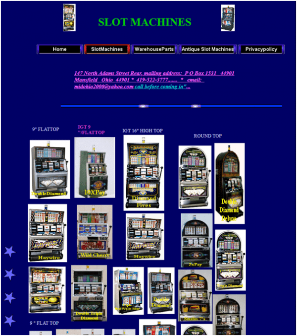 Slot Machines For Sale In Ohio Real Slot Machines For Sale