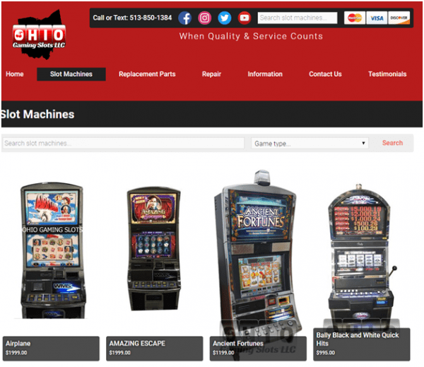 Slot Machines For Sale In Ohio Real Slot Machines For Sale