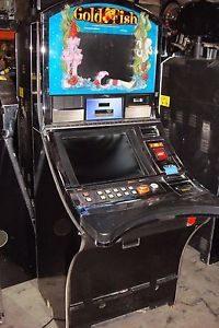 GOLD FISH VIDEO SLOT  MACHINE BY WILLIAMS COINLESS  CASINO FUN FOR YOUR HOME