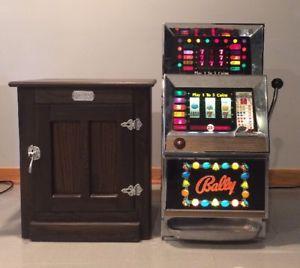 Vintage 1960 S Bally 25 Cent 873 Series Quarter Slot Machine Model 91 Real Slot Machines For Sale