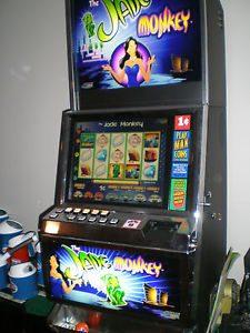 Slot Machine Video WMS / Williams Jade Monkey 550 with LCD also Stand and chair