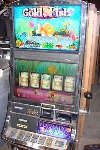 GOLDFISH 2 VIDEO SLOT MACHINE BY WILLIAMS COINLESS  CASINO FUN FOR YOUR HOME