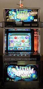 IGT I-GAME COINLESS VIDEO SLOT MACHINE "LITTLE GREEN MEN''