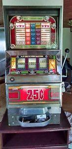 Bally Vintage Slot Machine!  Works Perfectly!  Lights Up! Comes With Key!